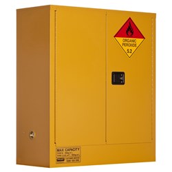 ORGANIC PEROXIDE STORAGE CABINET: 100L - 2 DOORS - 2 SHELVES